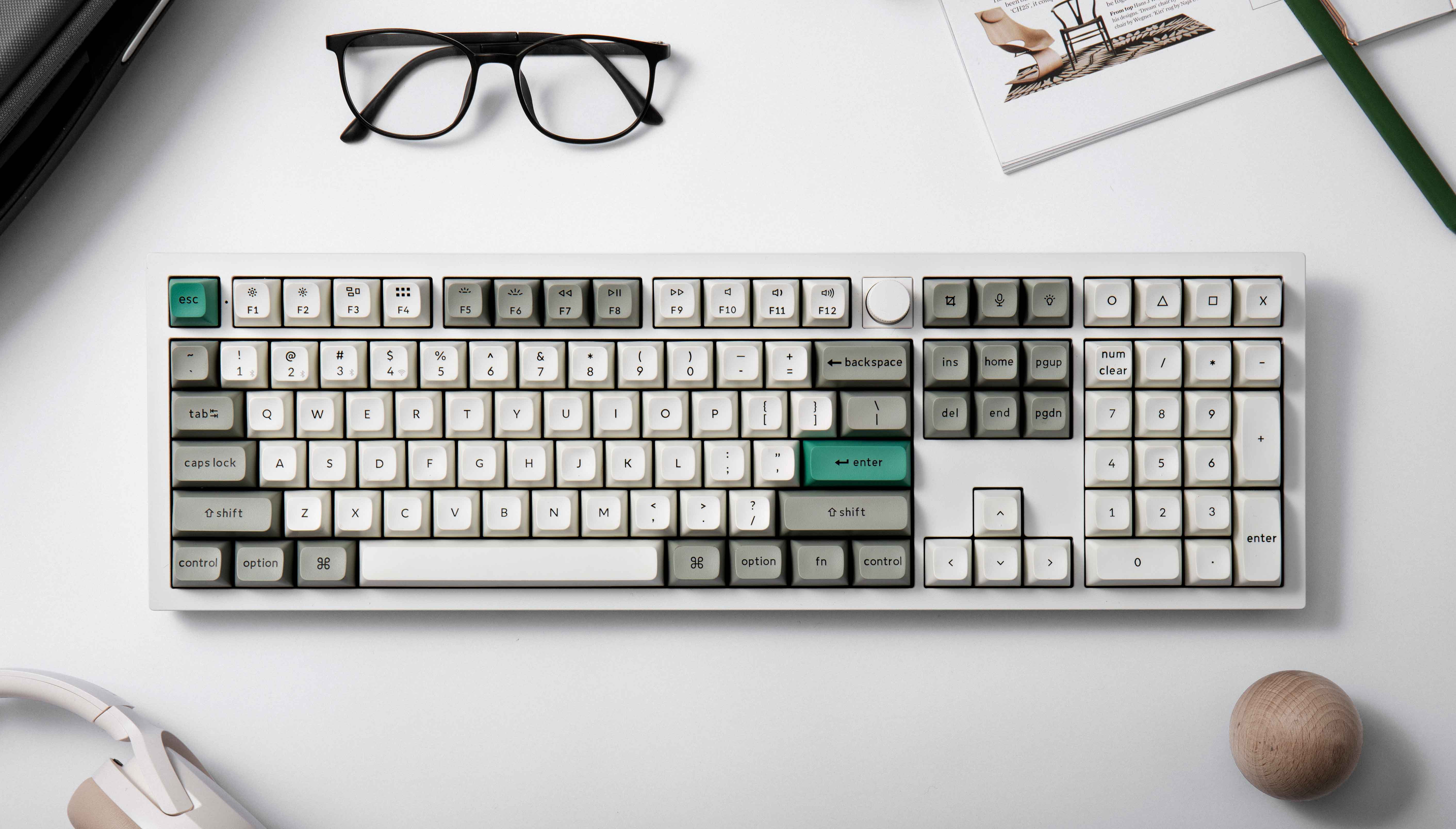 Keychron Q6 Max Wireless RGB Mechanical Keyboard, Hot-swappable